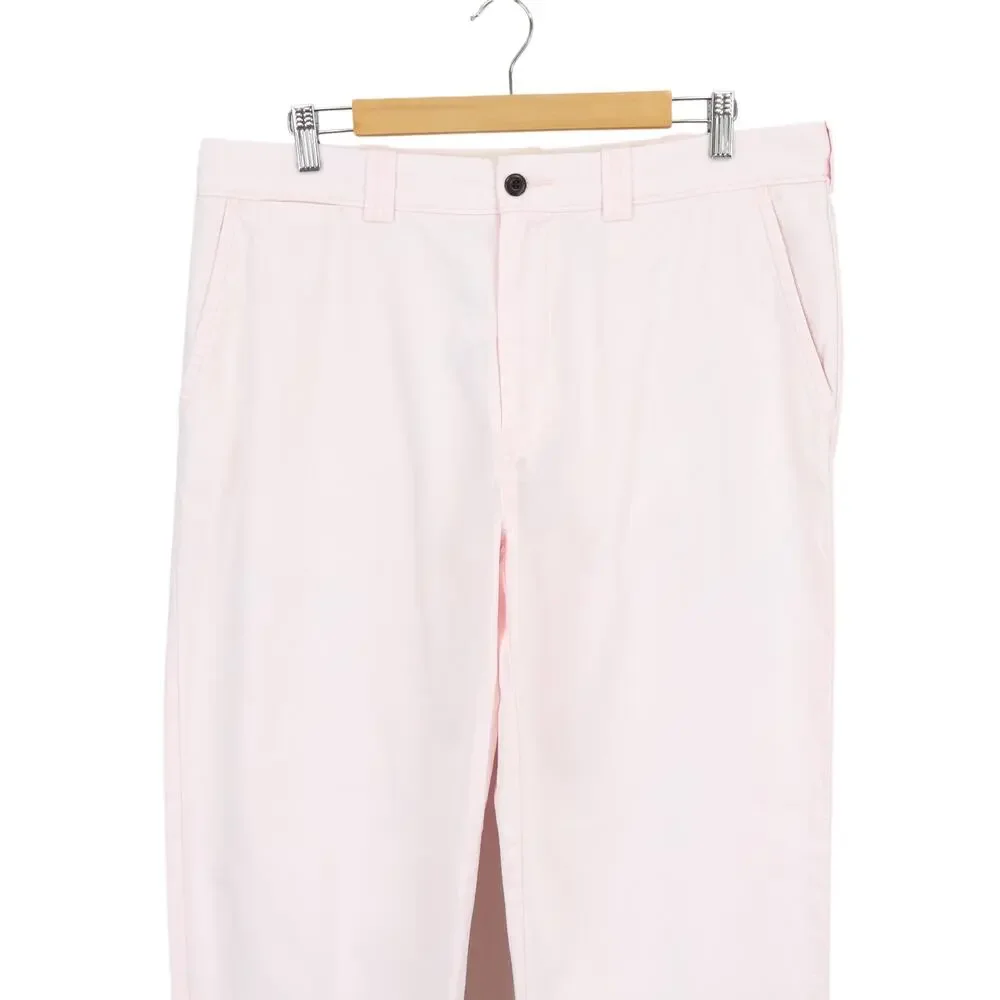 J.Crew Men's Classic Cotton Trouser In Canvas Pale Pink Size 36x32 NWT